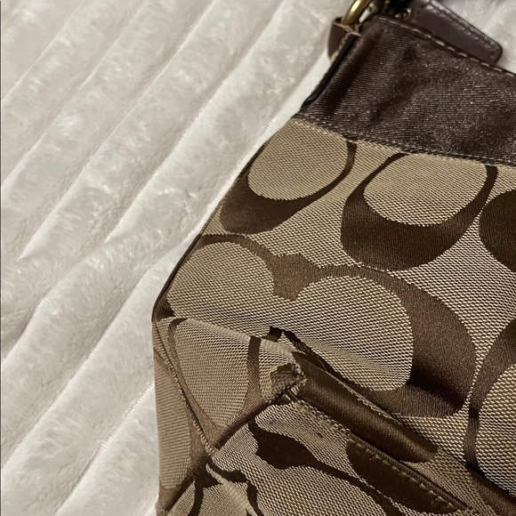 Coach Monogram Small Brown Bag 11957 - Picture 7 of 16